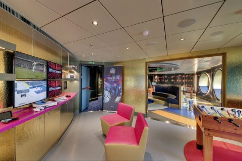 Teen Club on MSC Seaview