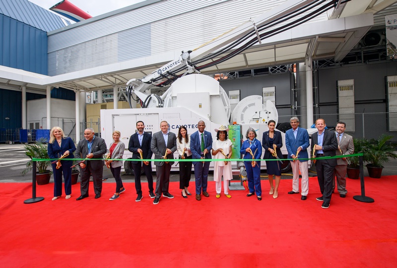 Shore Power Ribbon Cutting