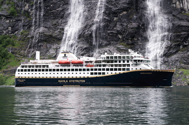 Havila Castor in Geiranger