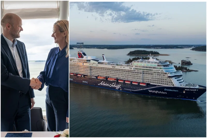 Delivery of Mein Schiff 7
