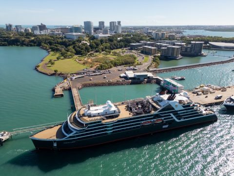 Seabourn Pursuit in Darwin