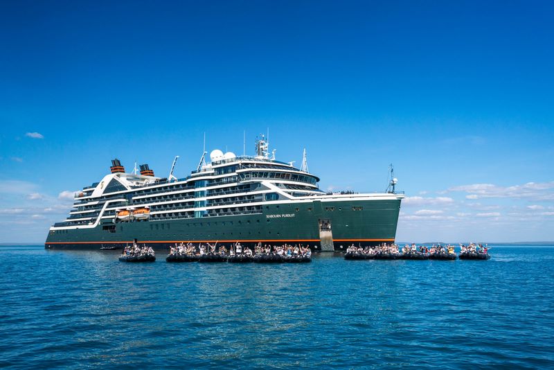 Seabourn Pursuit Named in Unique Ceremony - Cruise Industry News ...