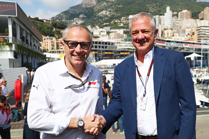 Stefano Domenicali and Pierfrancesco Vago