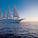 Wind Star at Sea