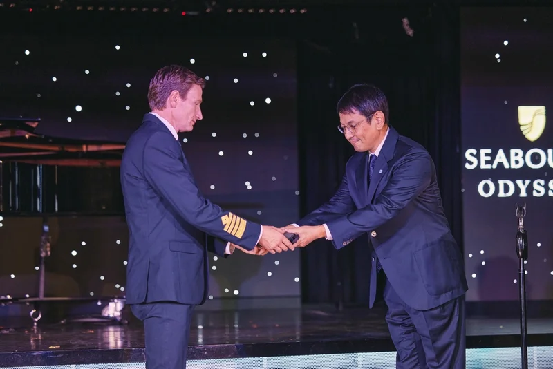 Captain Radev and Shoichiro Yamashita