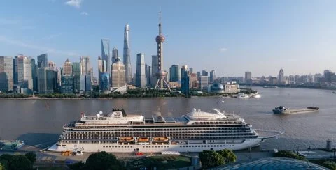 Docked in Shanghai