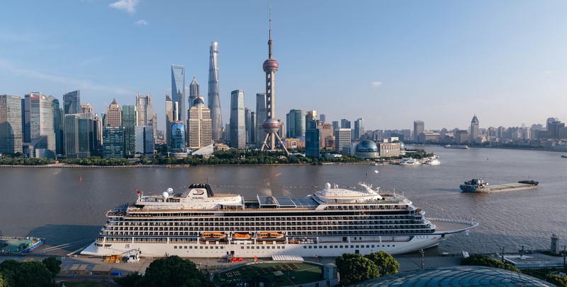 Docked in Shanghai