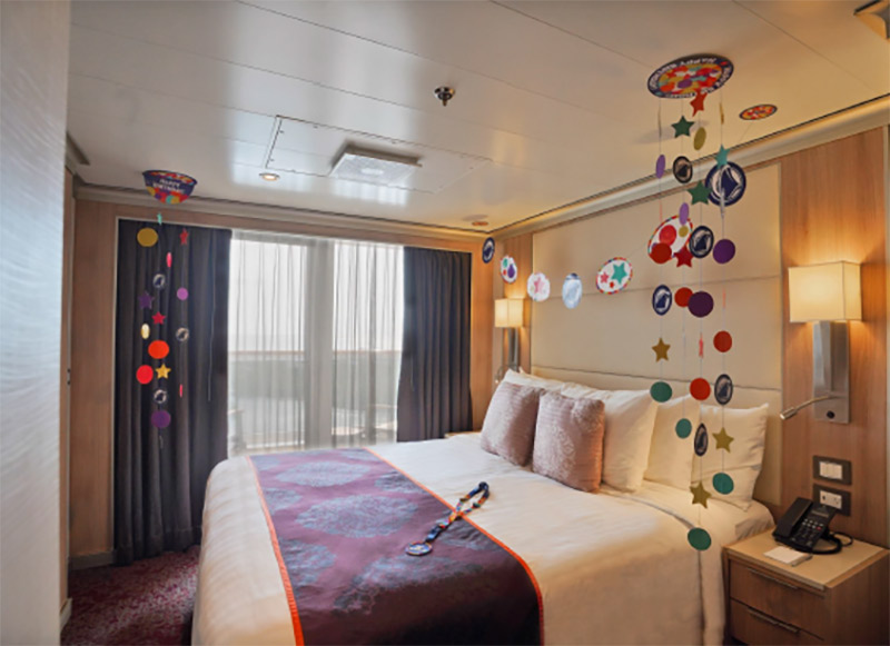 New stateroom decor