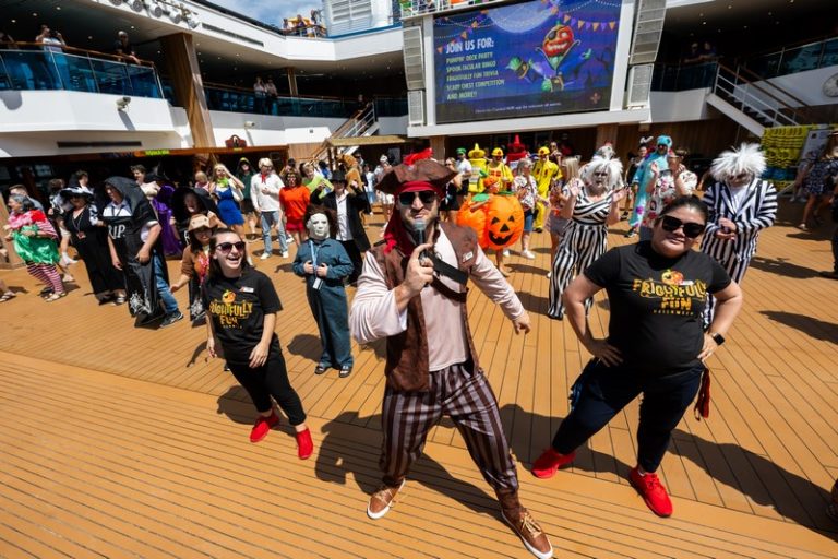 Carnival Transforms Sydney’s Passenger Terminal into a Halloween