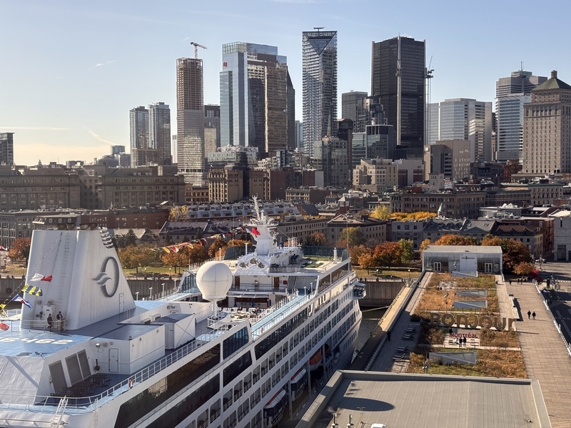 Ship in Montreal