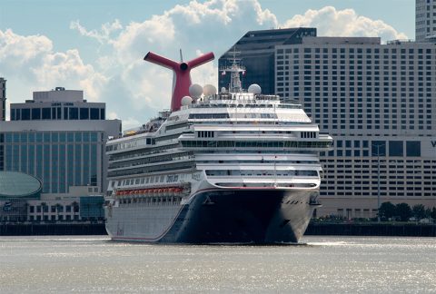 Carnival Liberty in New Orleans