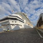 Costa ship in Santos