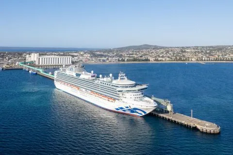 Diamond Princess in Port Lincoln