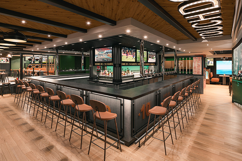 Sports Bar on MSC World America