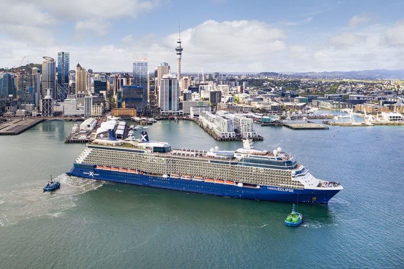 Celebrity Eclipse in Auckland