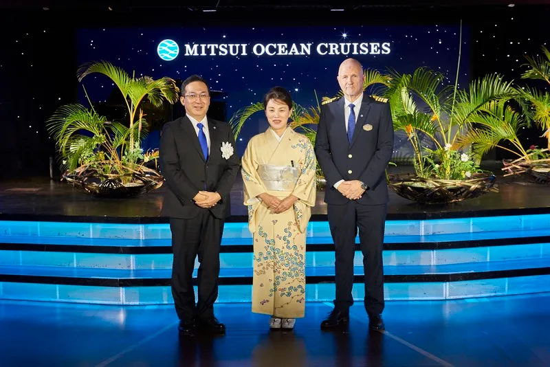 Mitsui Ocean Fuji Officially Named - Cruise Industry News | Cruise