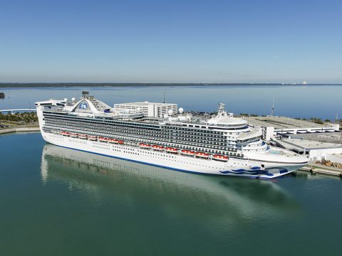Caribbean Princess at Port Canaveral