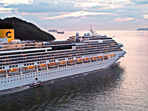 Costa Pacifica Aerial