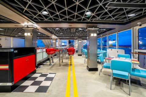 New look in the American diner