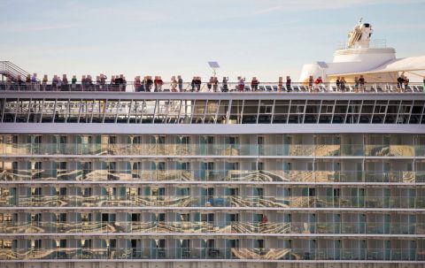 Cruise ship side