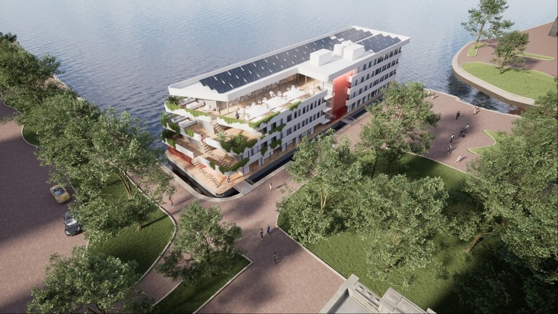 New floating hotel