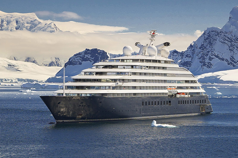 Scenic Eclipse in Antarctica