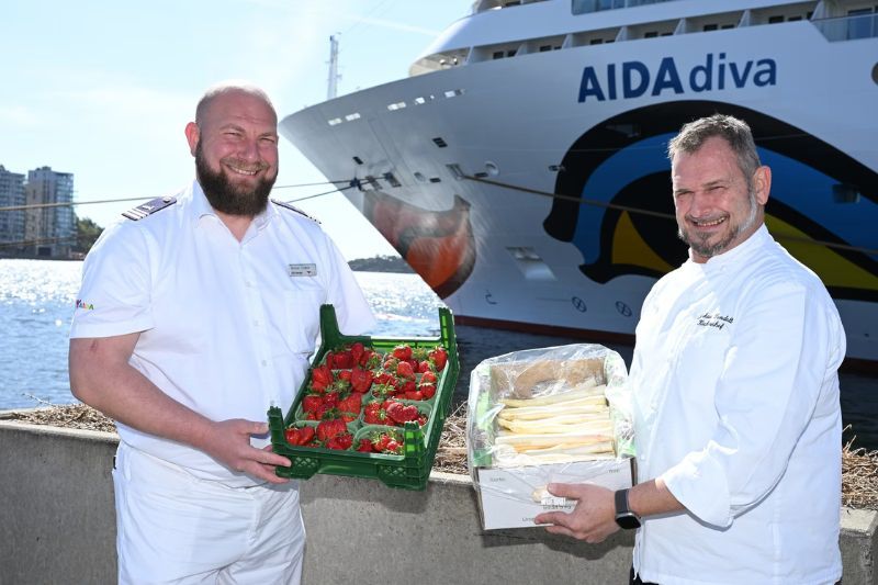 Local cuisine on AIDA
