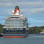 stornoway port welcomes queen anne