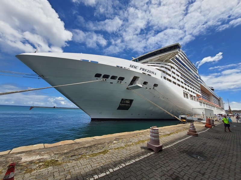 MSC Preziosa in Bahia
