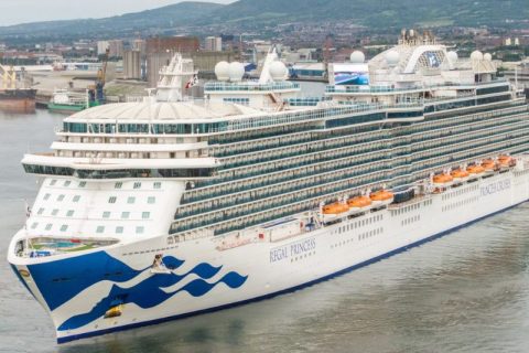 belfast harbour 1,500th cruise call