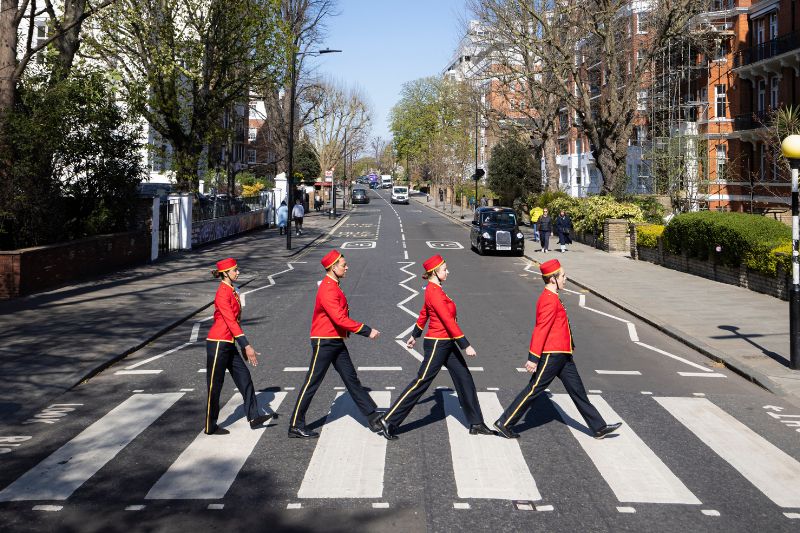 cunard and abbey road studios