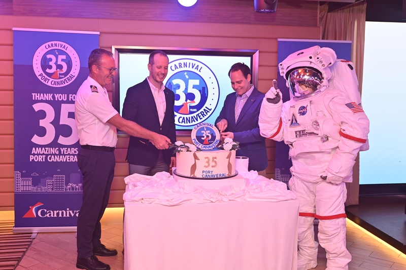 Carnival Cruise Line Celebrates 35 Years at Port Canaveral