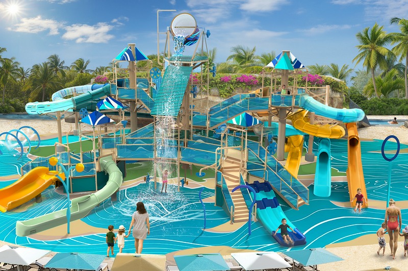 great stirrup cay splash zone inside the great tides water park rendering