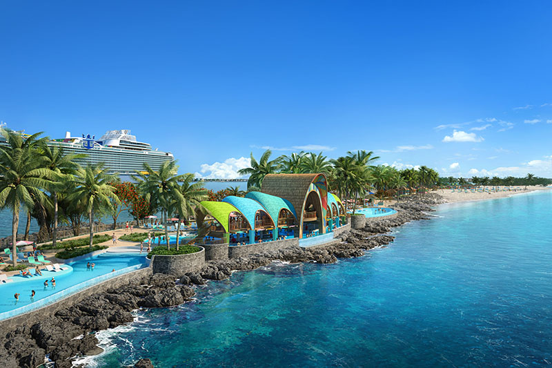 royal caribbean beach club pools