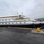 seadream ii connects to shore power