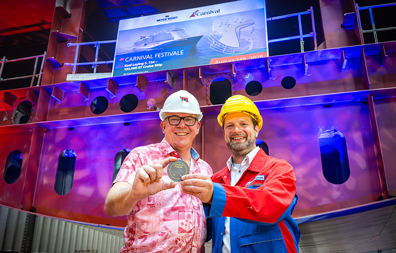 carnival festivale keel laying