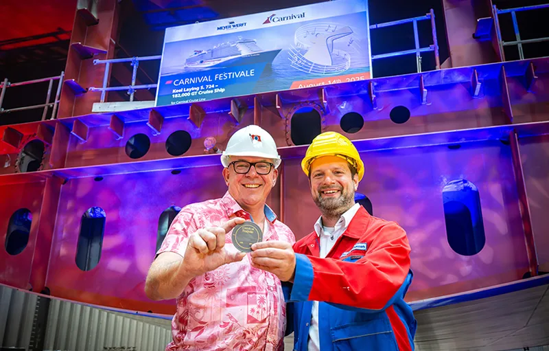 carnival festivale keel laying