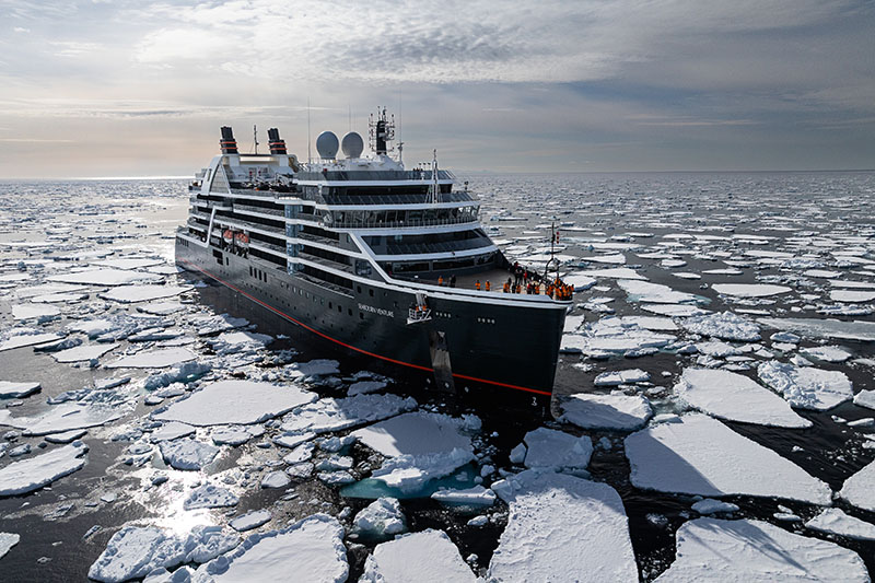 seabourn venture arctic sea
