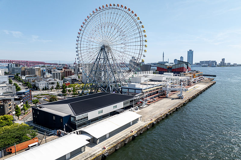 port of osaka tempozan passenger terminal