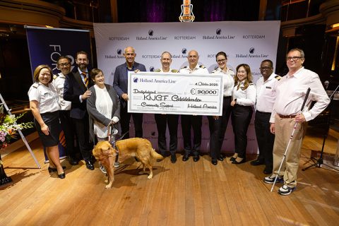 holland america on deck for a cause