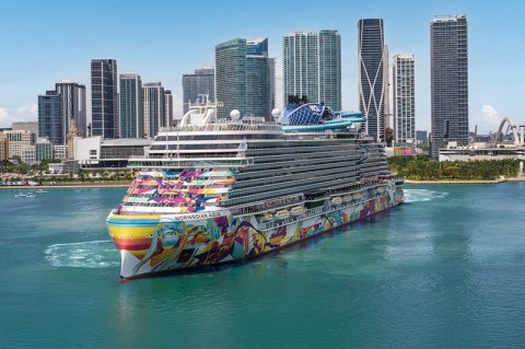 ncl aqua arrives in miami 2025