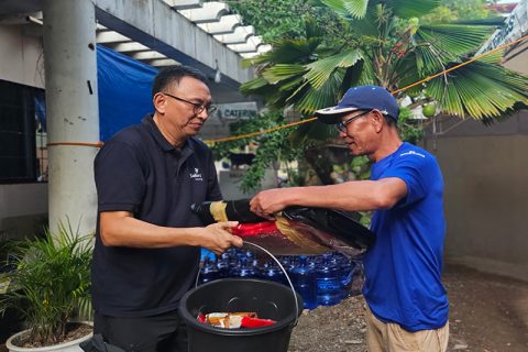 sailors' society aid philippines earthquake