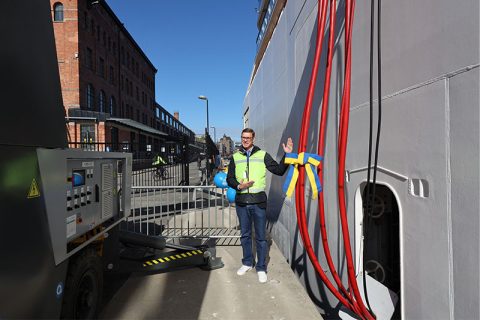 stockholm port shorepower 2025