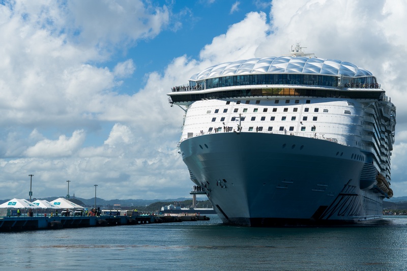 Wonder of the Seas in San Juan