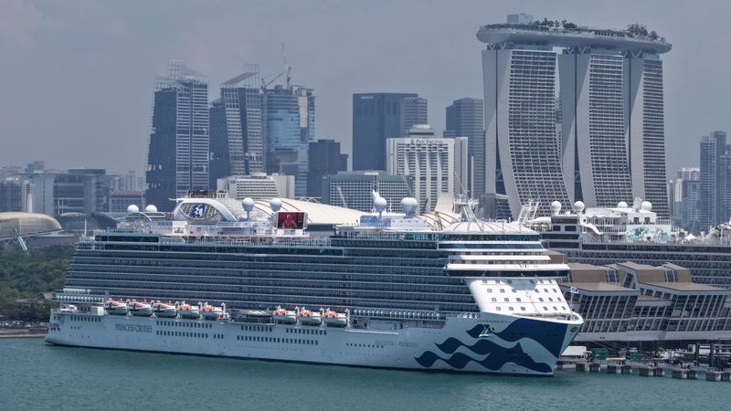 Discovery Princess in Singapore