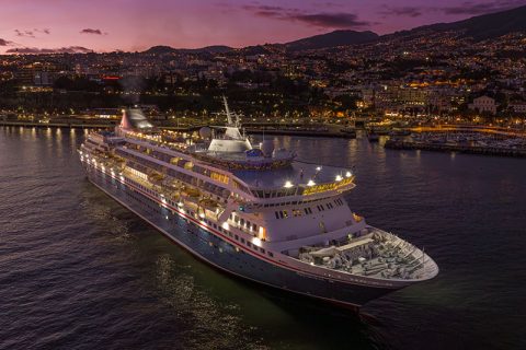 balmoral ship in funchal fred olsen