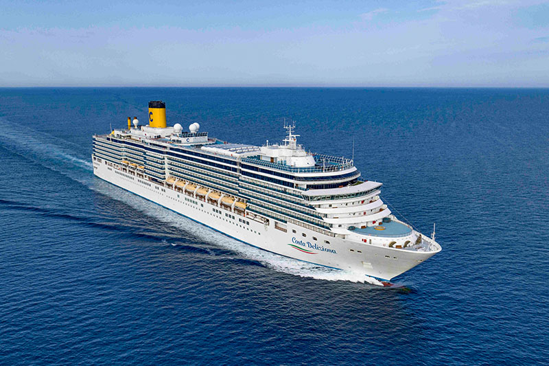 Costa World Cruise Departs from Trieste on Deliziosa