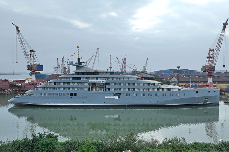 Emerald Kaia Floated Out, Keel Laid for Emerald Raiya