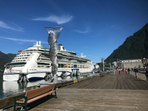Ship in Juneau
