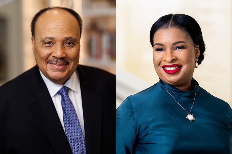 martin luther king iii arndrea waters king